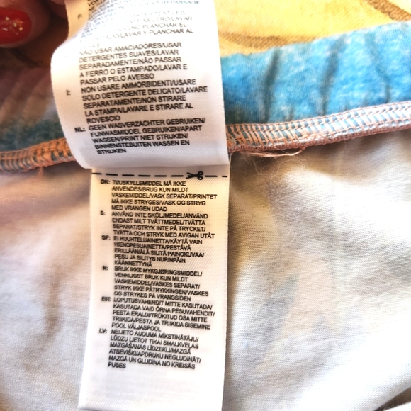 ADIDAS x Farm RIO Collectible Lotus Gorgeous Floral 3 Stripes Logo Leggings S - Picture 10 of 16